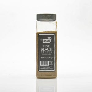 Badia Black Pepper Fine, USA, 6*16 oz
